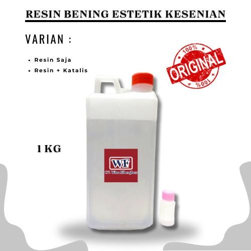 

Resin Bening Estetik Kesenian 1 KG - Resin Saja