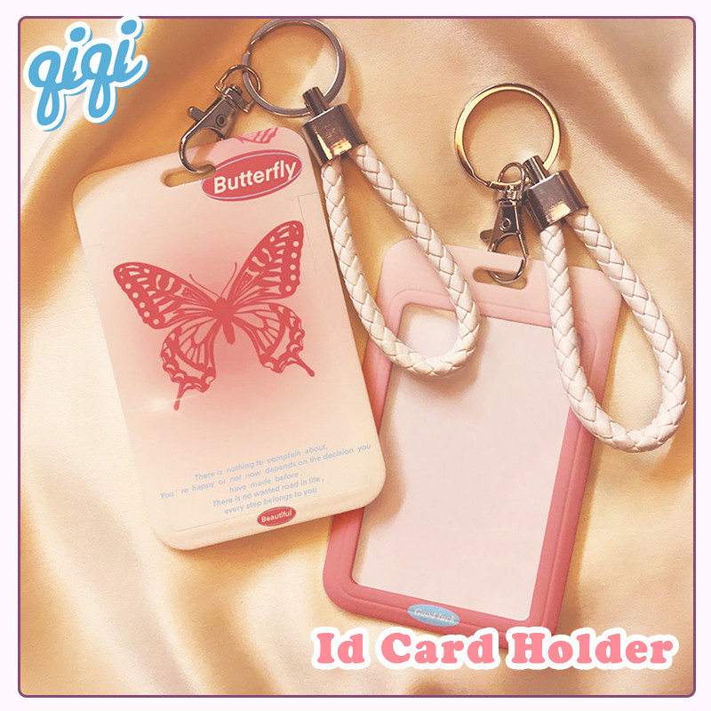 

ID CARD HOLDER MOTIF Colorful butterfly PHOTOCARD PHOTO CARD