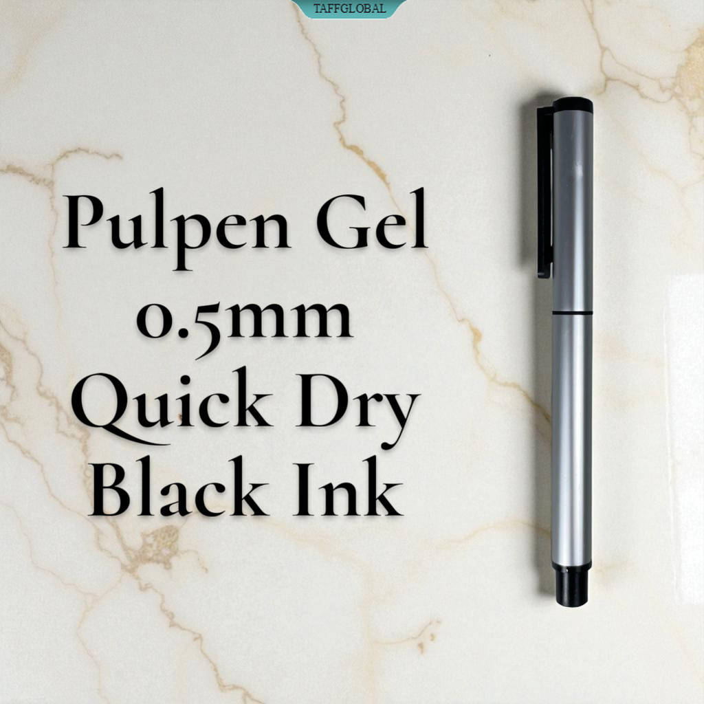 

Kaco Pena Pulpen Gel 0.5mm TUBE Roller Quick Dry Black Ink 1 PCS - K80