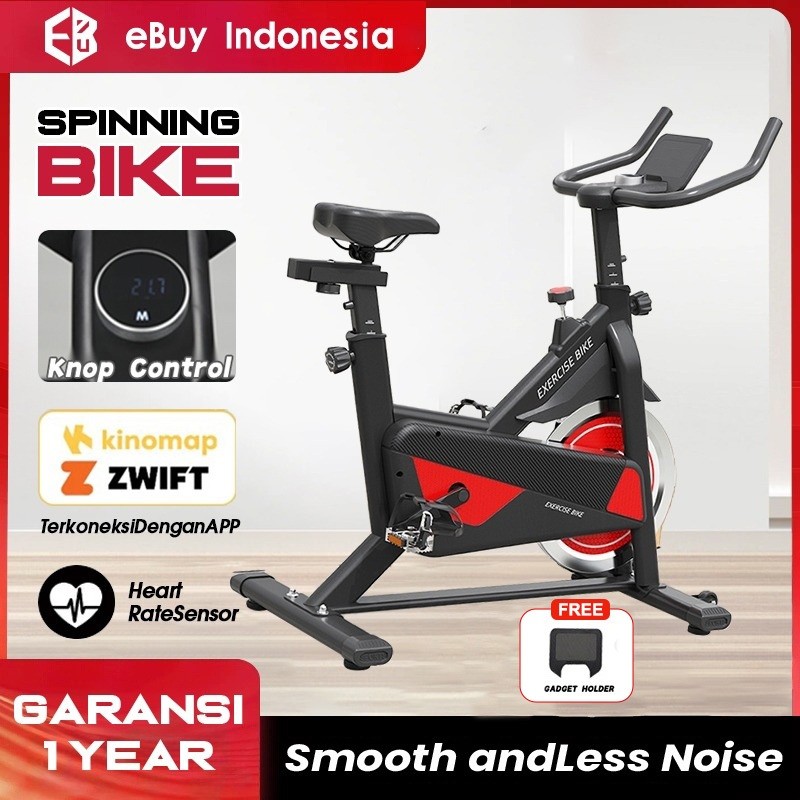 Spinning Bike With Zwift Exercise Bike Home Spinning Bike LCD Monitor Adjustable Seat Exercise Bike
