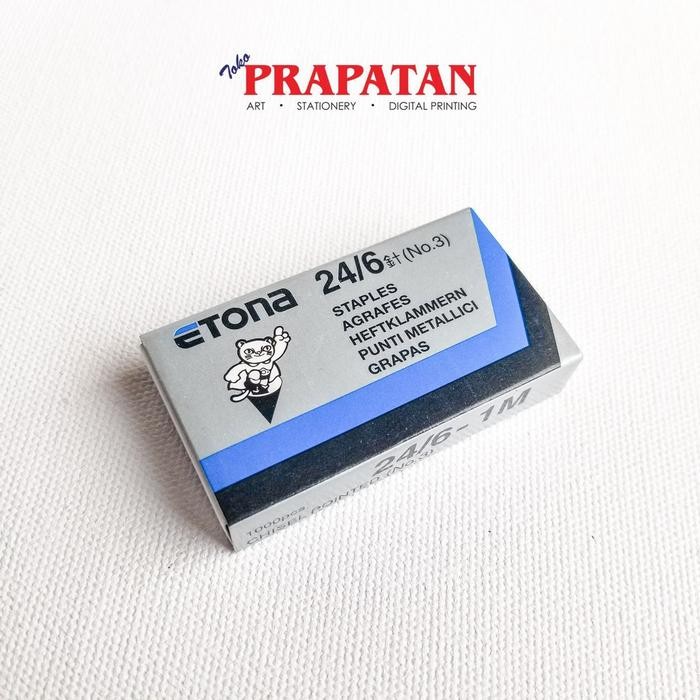 

Isi Staples Etona no 3 (24/6) / Refill Stapler - Warna