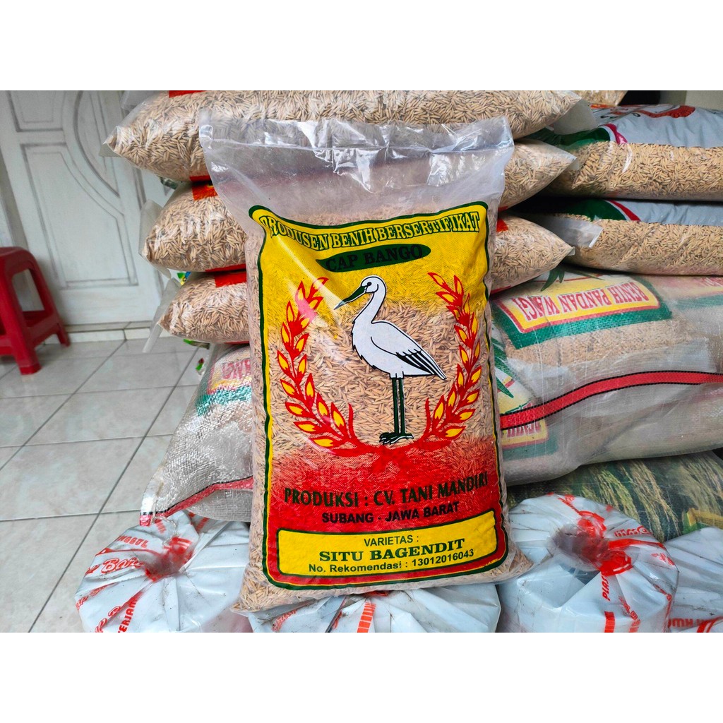 Benih Padi Unggul Bersertifikat Situ Bagendit Kemasan 5 kg