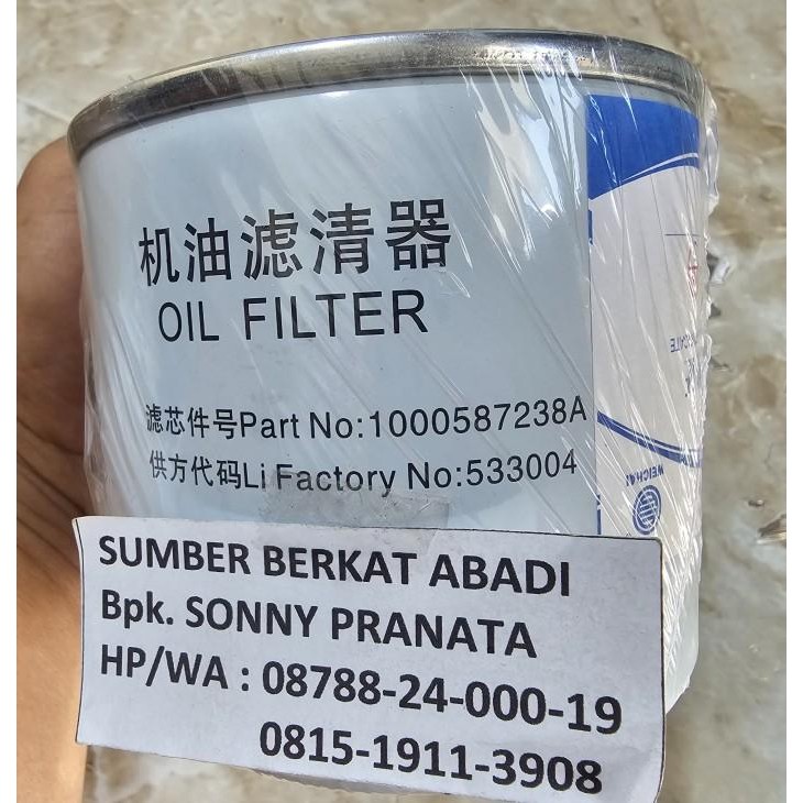 WEICHAI 1000587238A OIL FILTER JX1008LE JX 1008LE JX 1008 LE JX1008A