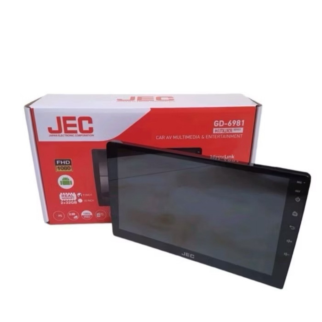 JEC ANDROID 9 INCH RAM 2/32  BISA YOUTUBE