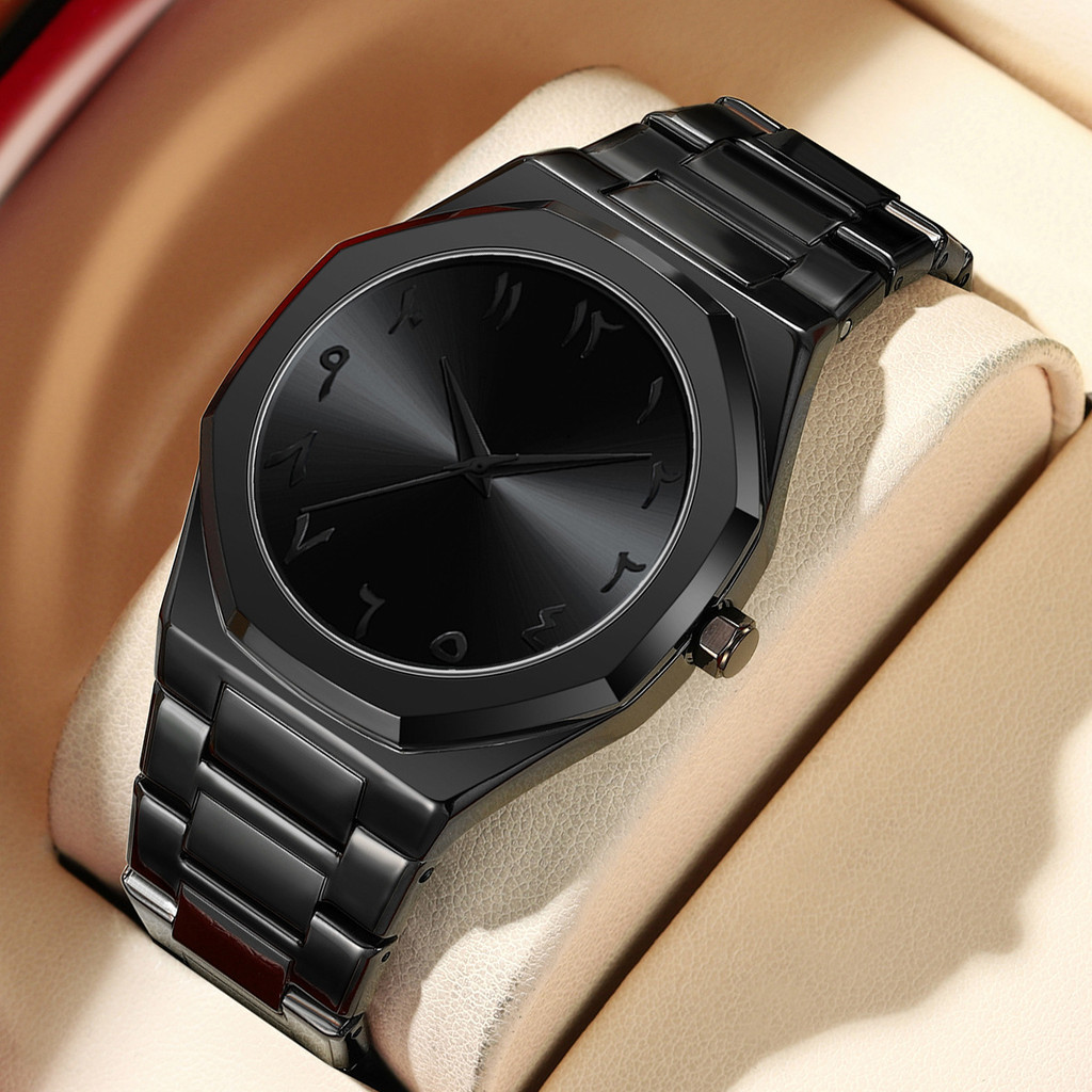 Jam Tangan Alloy Tahan Air Grosir Angka Arab Jam Tangan Pria