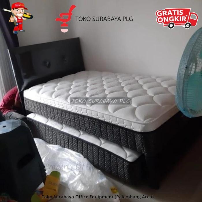 Promo Springbed 2in 1 Bed Sorong Single Springbed Comforta Superfit Neo Twin - FullSet 90x200