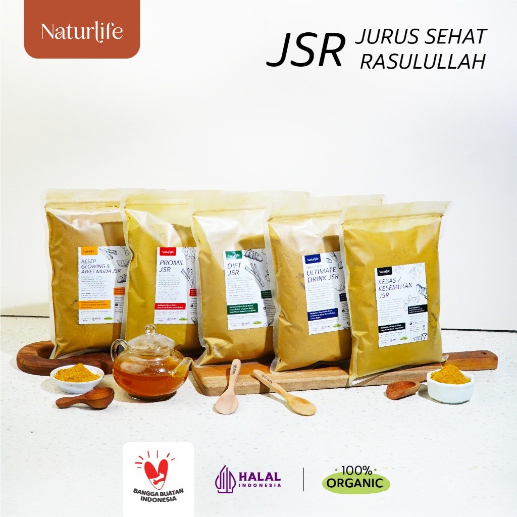 

(TEBUS MURAH) JSR 500G NATURLIFE - ULTIMATE - PROMIL - DIET GLOWING - KEBAS KESEMUTAN / RESEP SEHAT JSR / RAMUAN JSR / REMPAH JSR / JAMU JSR / MINUMAM JSR / JSR STORE ID /JSR STORE OFFICIAL/ JSR ZAIDUL AKBAR /JSR ZAIDUL AKBAR OFFICIAL