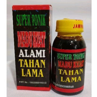 MADU SUPER TONIK ORIGINAL HERBAL ALAMI TAHAN LAMA