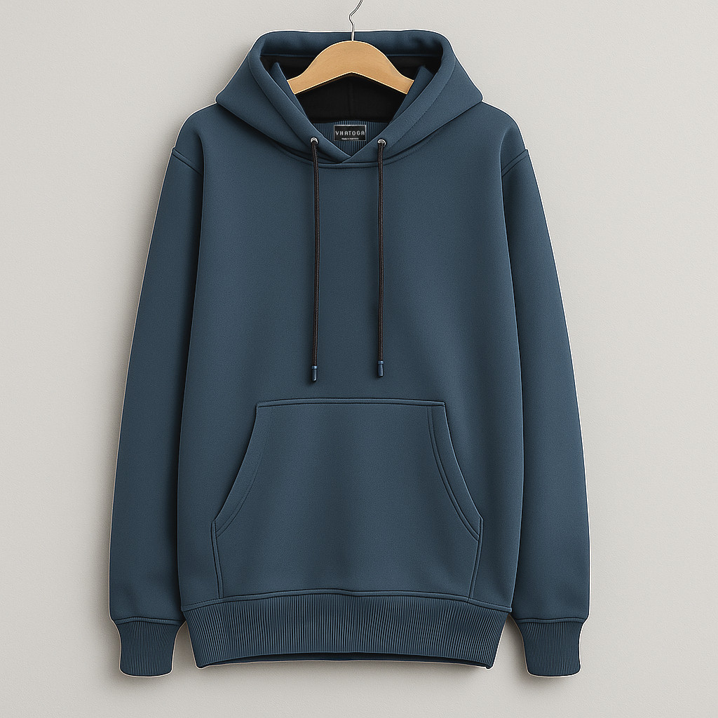 Civity Hoodie Sweater Polos Pria Denim