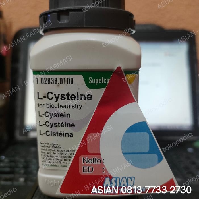 

Promo L sistein - L Cystein - Cysteine powder Merck Pro Analisa ecer 1 gram