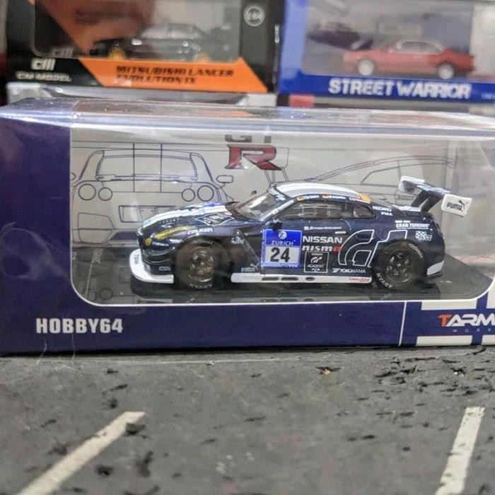 EX99... Diecast Tarmac Nissan Skyline GTR R35 Nismo GT3 Nurburgring 24H 2014 Segel