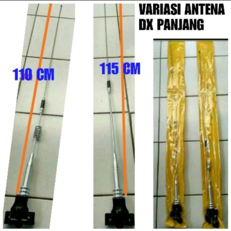 antena mobil panjang 1 meter antena dx antena mobil panjang universal model jepit antena besi ulir b