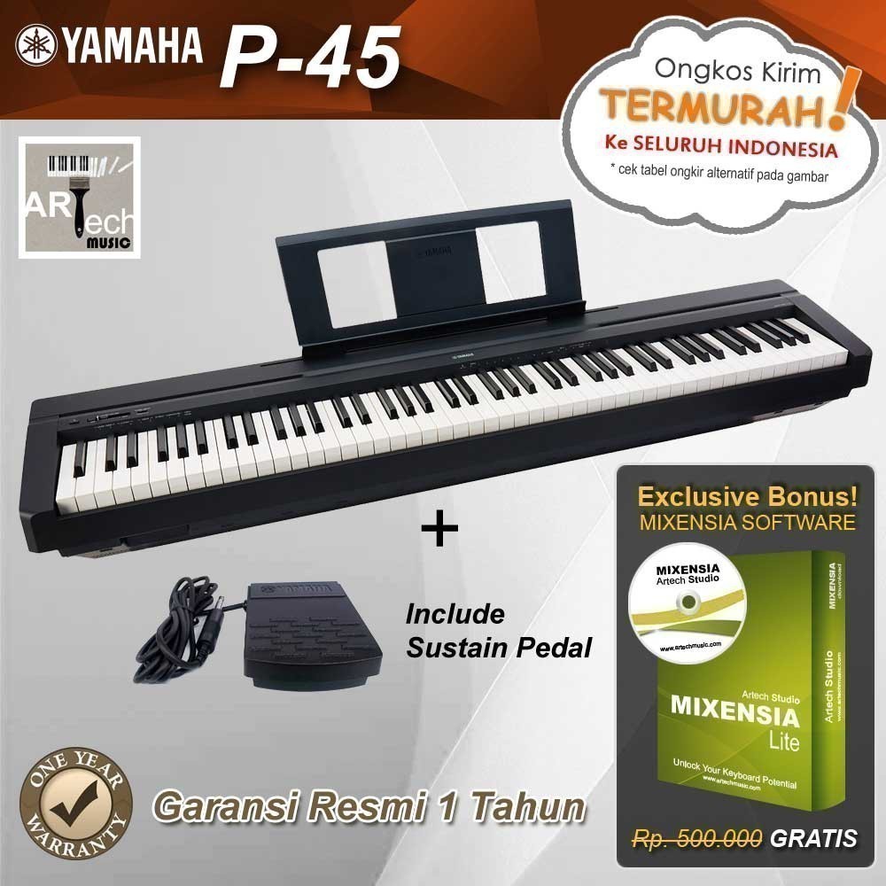 Yamaha P45 / P-45 / P45B / P-45B Digital Piano