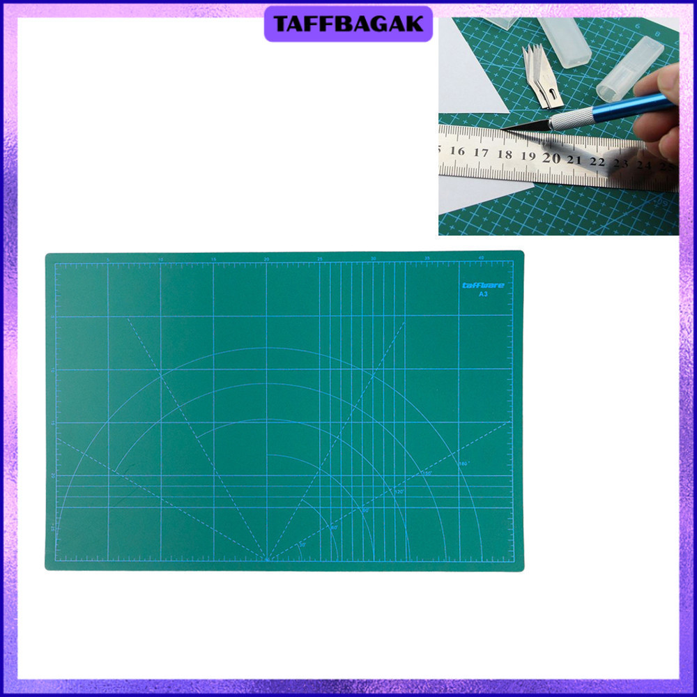 

Taffware Alas Potong Work Cutting Mat Pad A3 45x30cm - GKSA3