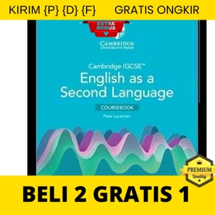 

{P} {D} {F} buku Cambridge igcse English as a Second Language Coursebook full warna