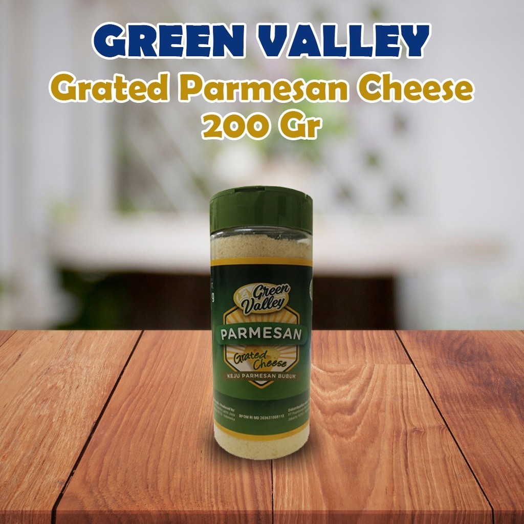 

GREEN VALLEY Grated Parmesan Cheese 200 Gr
