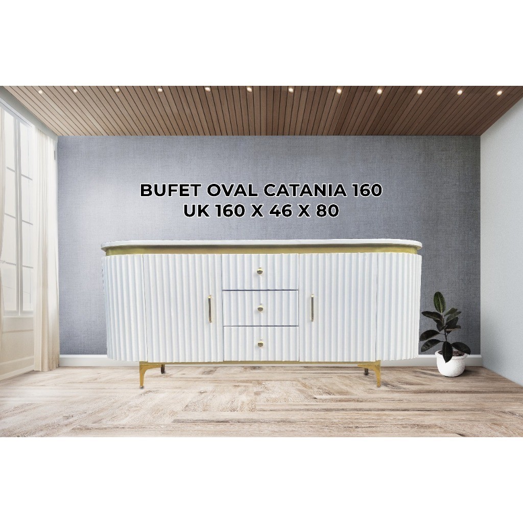 Bufet Rata bufet tv Oval Catania 160 cm