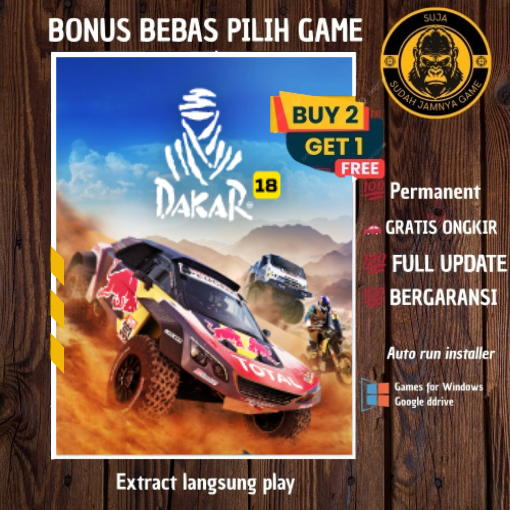 DAKAR 18 - GAME PC - GAME LAPTOP - GAME OFFLINE