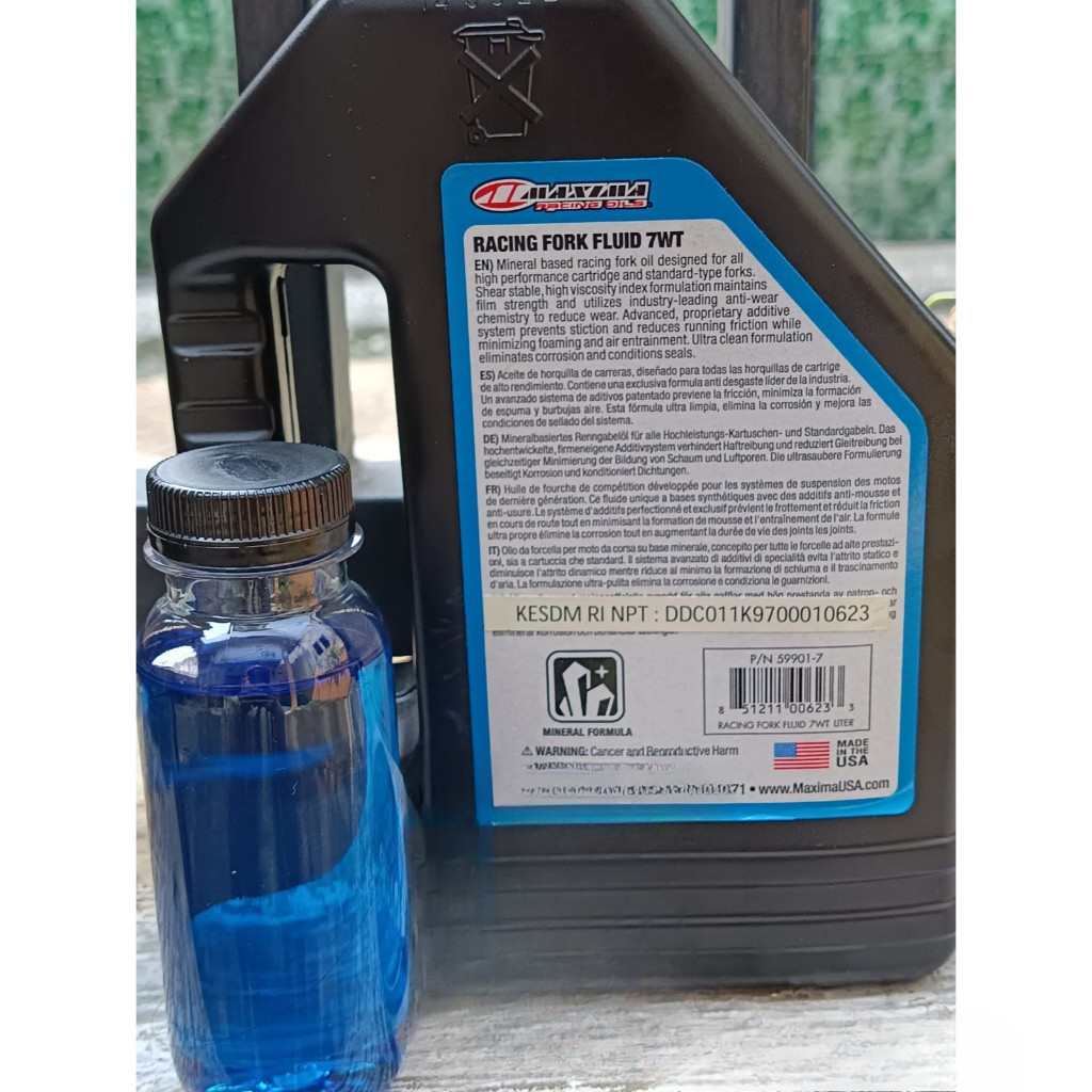 Oli Fork Suspensi Maxima Plush Fluid 5wt 7wt 10wt 15wt RockShox Pelumas Khusus Shock Depan Sepeda MT