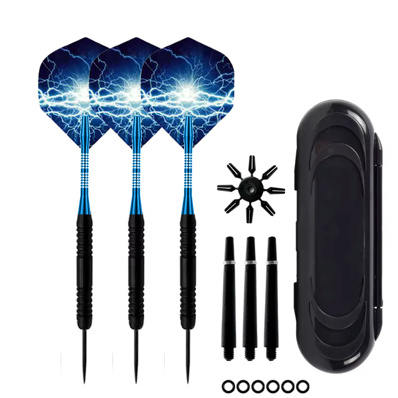 3pcs Professional Competition Darts 25g Steel Needle Tip Aluminum Shaft Nonslip Training Darts Metal