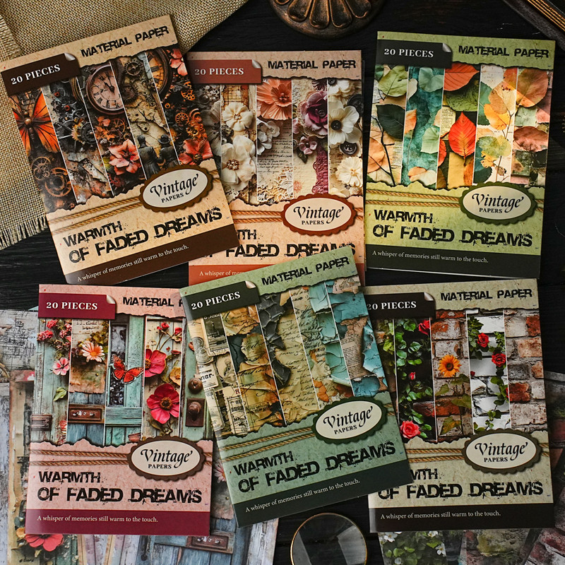 

6packs/LOT The old dream is still warm series fresh retro paper message memo pad