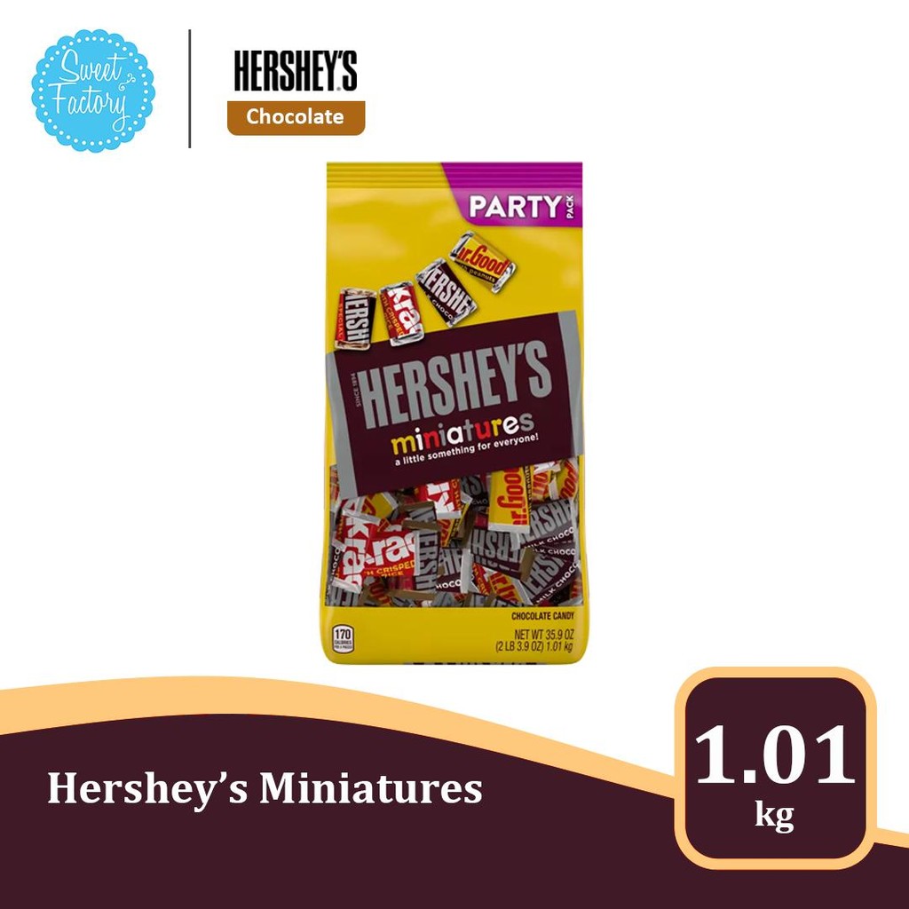 

Hershey Miniatures 35.9 oz - Chocolate Makanan Impor USA