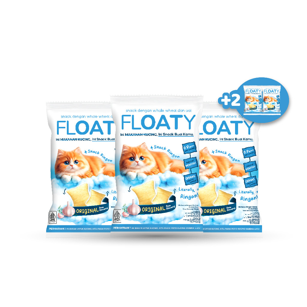 

BELI 3 GRATIS 2 - Floaty Snack Original 60 gr