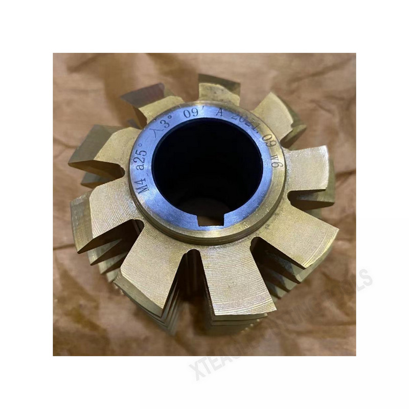 

Gear hob cutter M4, PA14.5/PA25/PA27.5, HSS M2 materials, Customized Cutter