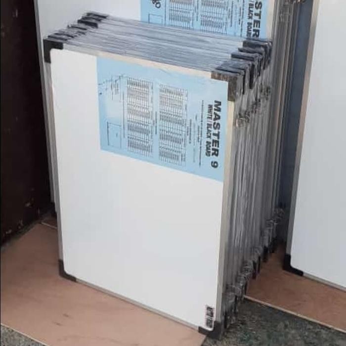 

Grosir papan tulis white board 40x60 Cm per 10 pcs