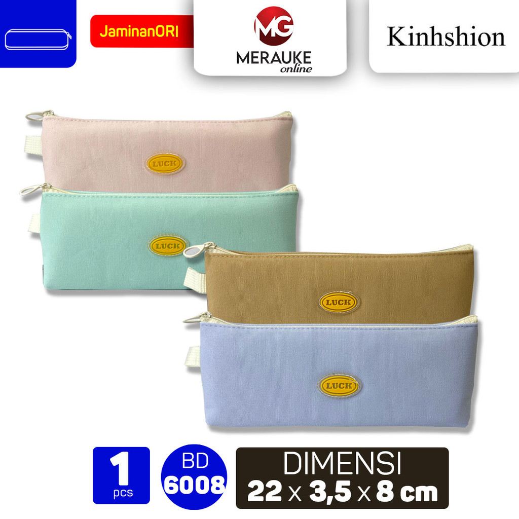 

KINHSHION Tempat Pensil / Pencil Case Luck Kain BD 6008