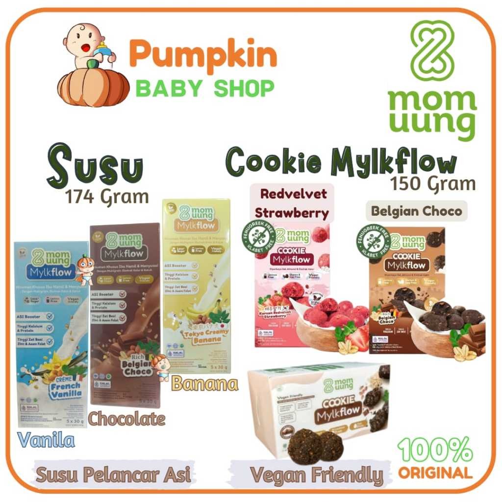 MOM UUNG Cookie Mylkflow / MomUung Susu Asi Booster