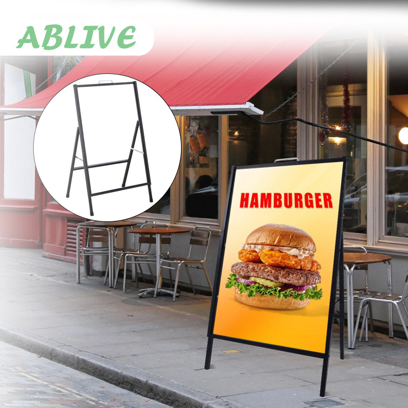 

​​Snap Board Display Stand Holder Portable Frame for Posters Banners Standing Easy Setup System