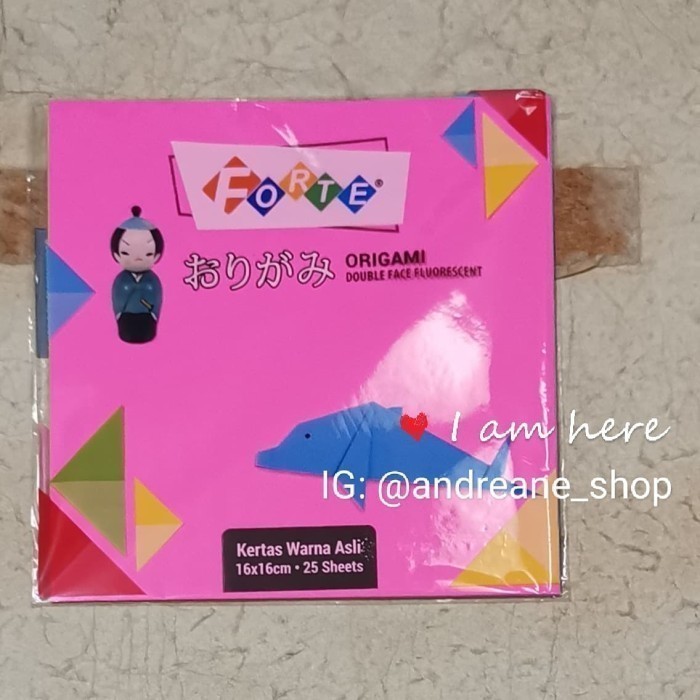 

Kertas Origami Forte Double Side 16x16