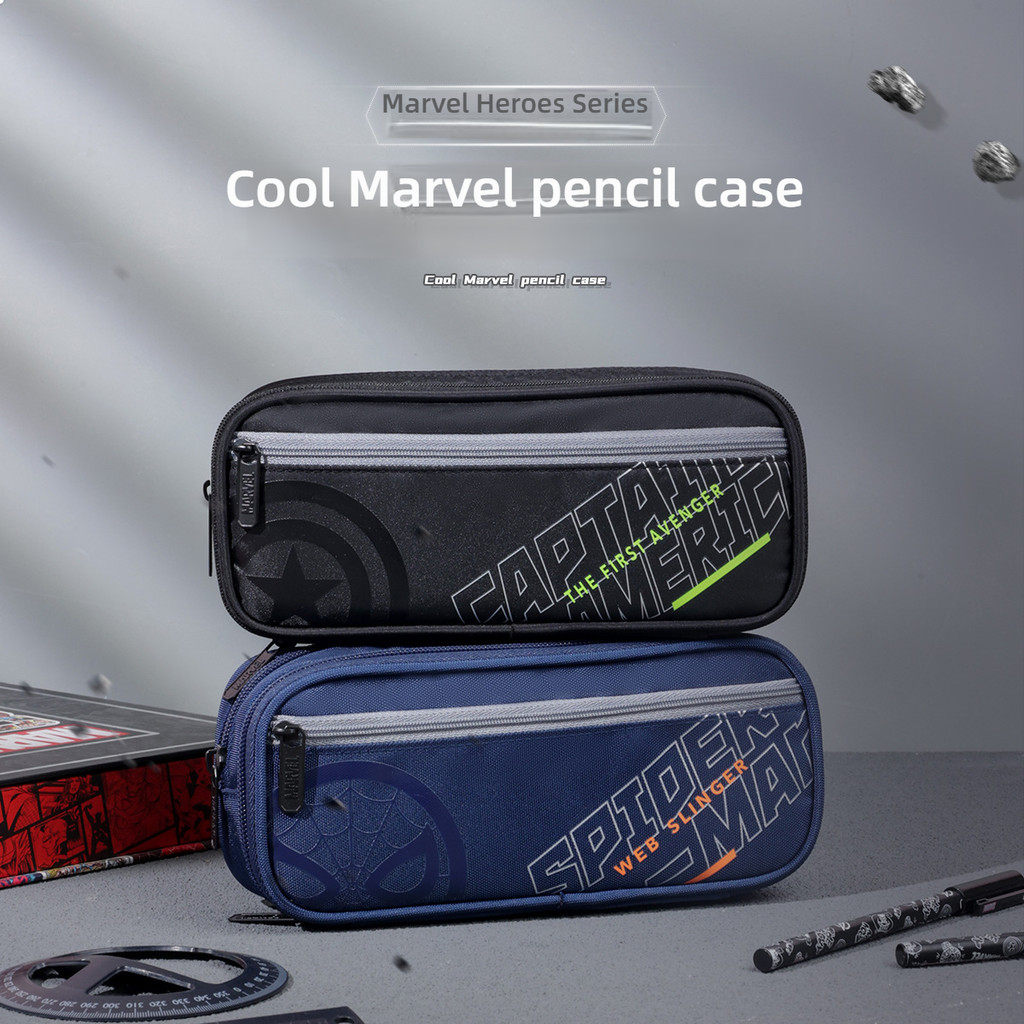 

Disney Cartoon canvas pencil case Boys pencil bag School stationery bag Student pen case School supplies storage bags
