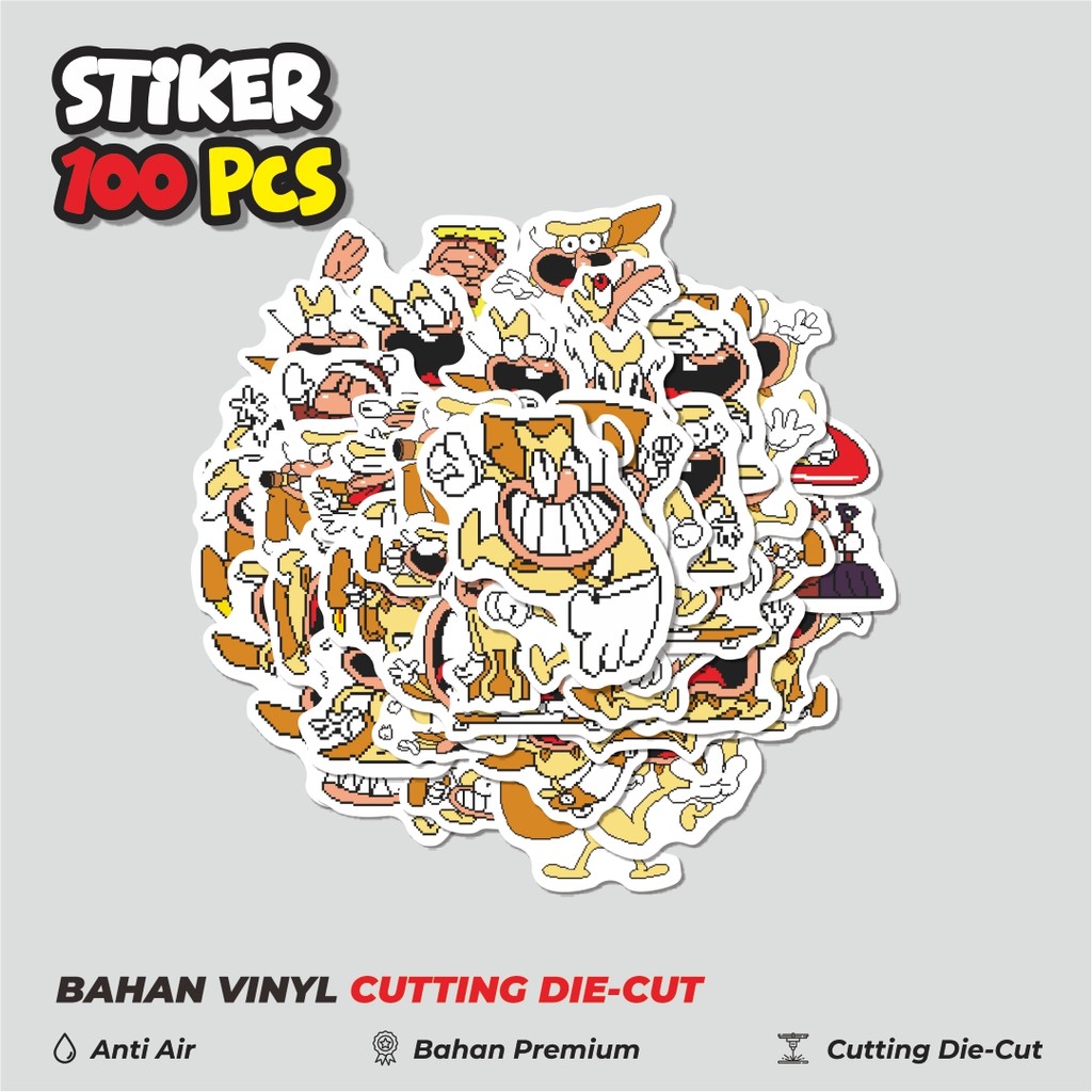 

Terbaru! 50 pcs Stiker Pizza Tower V11 Dekorasi Lucu Kreatif untuk Notebook, Skateboard, HP