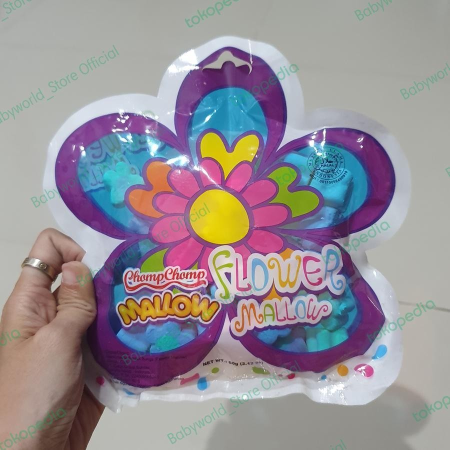

Chomp Chomp Flower Mallow Marshmallow Bunga IMPORT 60gr
