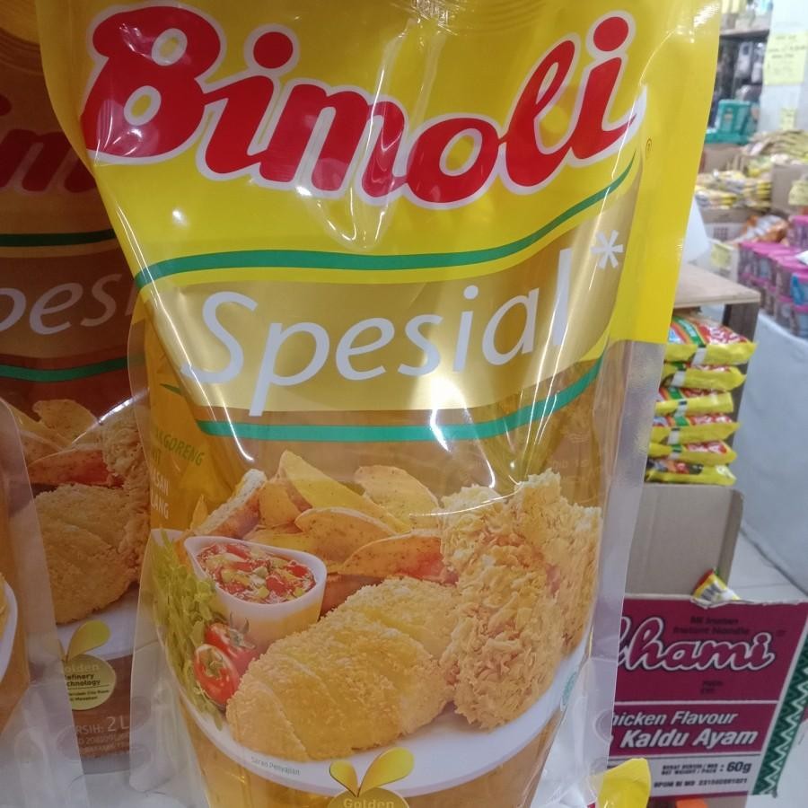 

Bimoli Minyak Goreng Special Pouch 2 Liter / 1 Liter