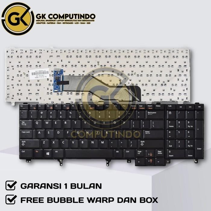 Keyboard Dell Precision M4600 M4700 M4800 M6600 M6700 - No Backlight