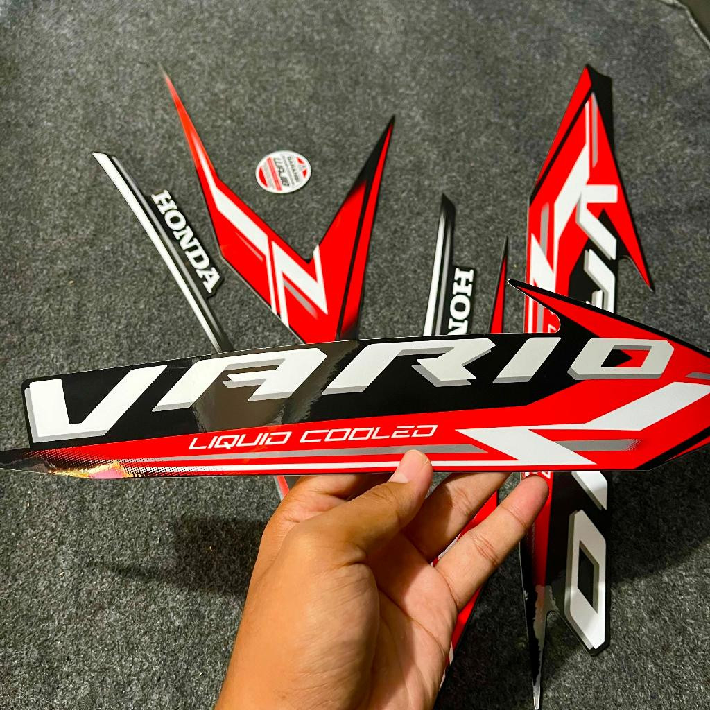 Striping Sticker Vario 125 New Copy Ori Vario 125 New 2023 2024 2025 Stiker Decal Honda Vario New