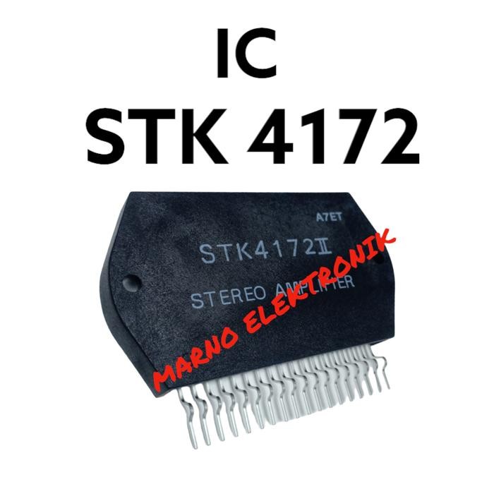 MR ELECTRO IC STK4172 II STK 4172 II STK4172II STK 4172II ASLI PART ORI