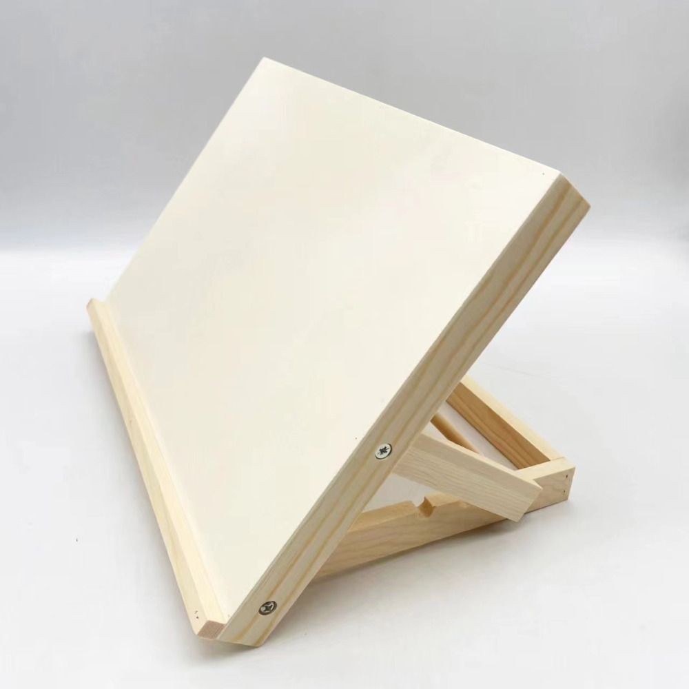 

Foldable Tabletop Easel Lightweight Portable Wood Drawing Easel Art Supply Adjustable Sketching Painting Board Students Artist