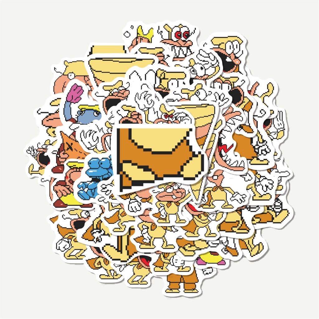 

Sticker Pack Stiker Pizza Tower V7 | Sticker TUMBLR | Stiker LAPTOP KOPER HELM