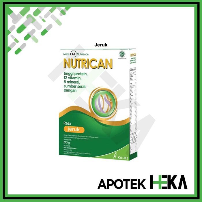

Best Seller Nutrican 245 g - Susu Kanker Nutrisi Tinggi Protein dan Energi - Jeruk