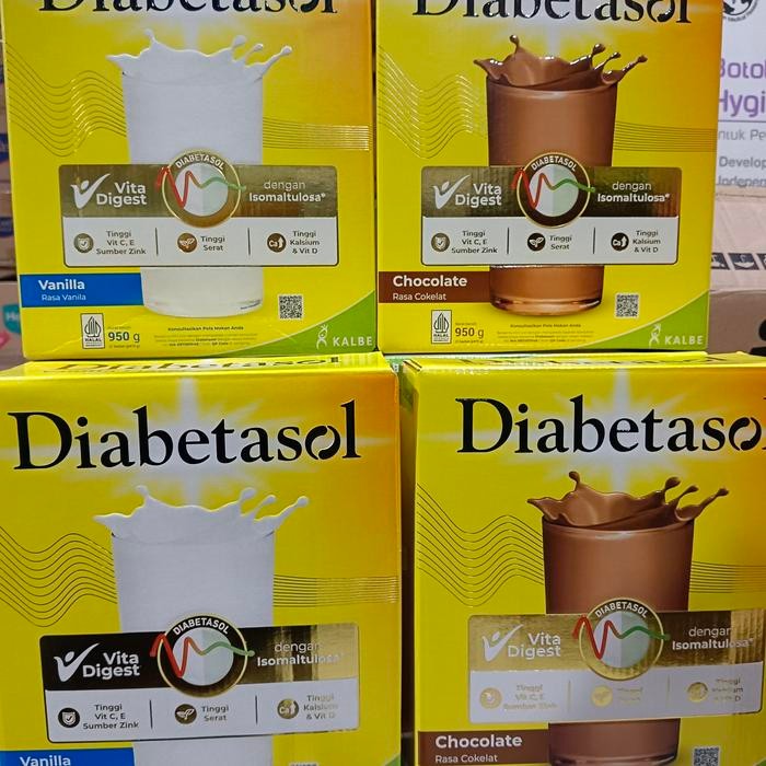 

Best Seller diabetasol 950 gr vanila/coklat - Vanila