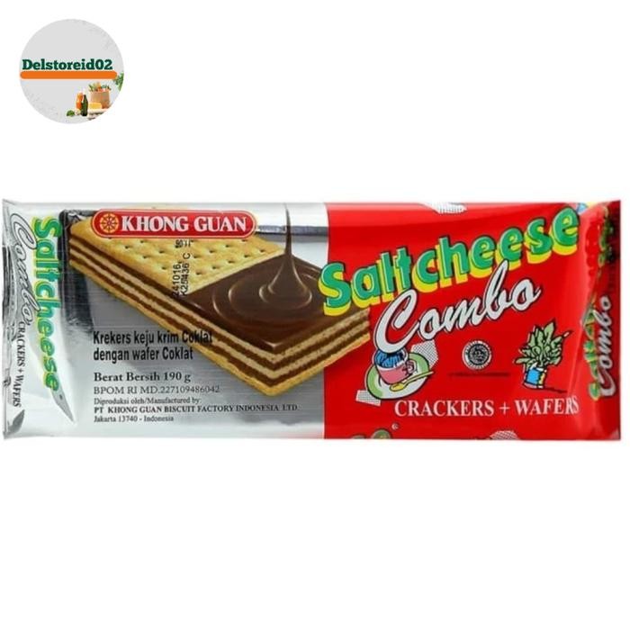 

Khong guan saltcheese combo 175 gram