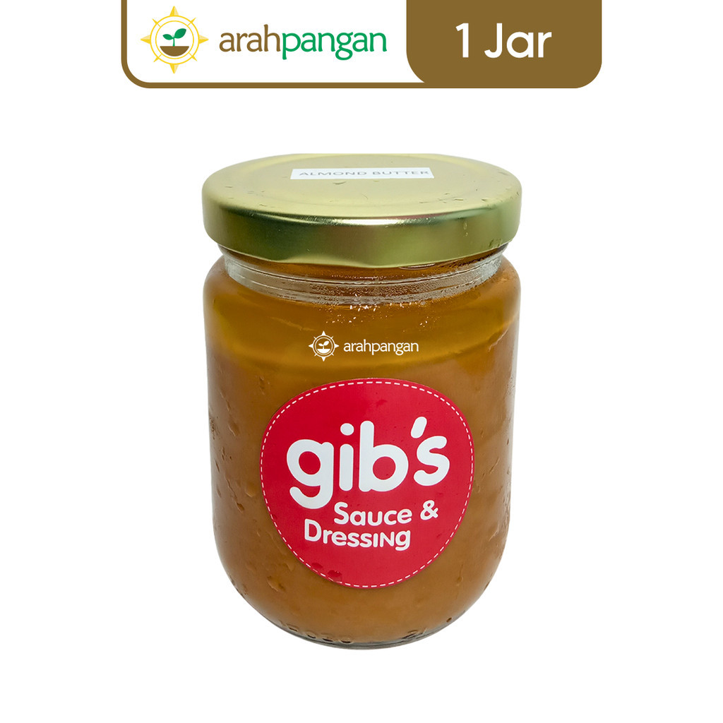 

Sauce & Dressing JAR ALMOND BUTTER Gib's