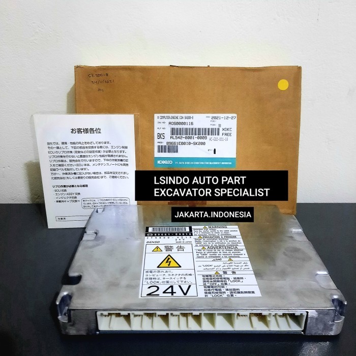Ecu ECM Controller Engine 24V SK200-8 SK 200-8 Kobelco YN02P00042F1 OR