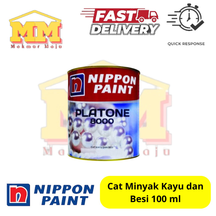 Cat Platone 100cc Cat Minyak Kecil - Cat Kayu Besi