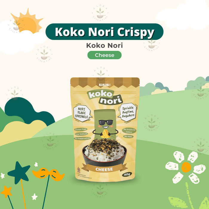 

HEMAT! Koko Nori Abon Rumput Laut Tabur Seaweed Flake - Snack Cemilan Sehat - Cheese