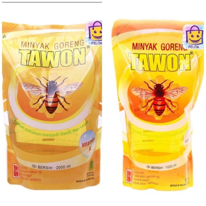 

HEMAT! MINYAK GORENG TAWON - 1 l